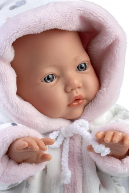 Realistic Baby Doll LITTLE BABY with Soft Fabric Body 32 cm