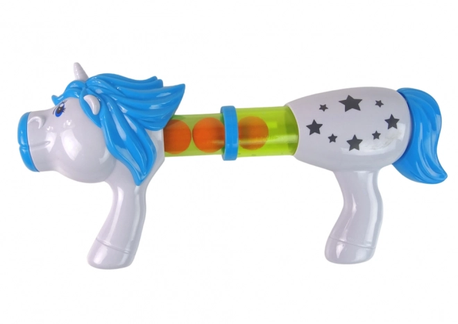 Unicorn Soft Bullet Launcher Gun Blue