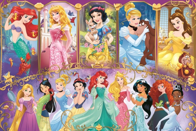 Princess Portraits 160 Piece Puzzle