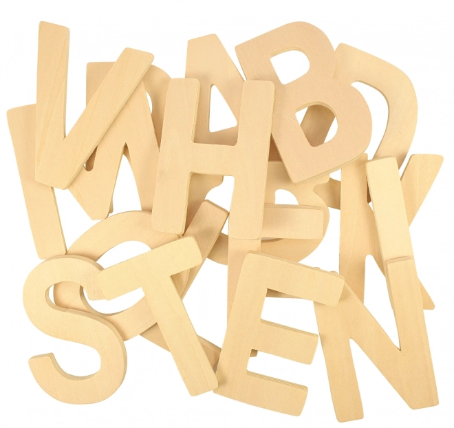 Wooden Alphabet Large Letters by Bigjigs Toys