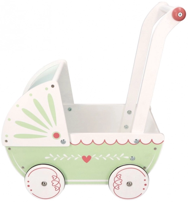 Wooden Doll Stroller