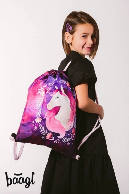Baagl Ergo School Set with Horse Design
