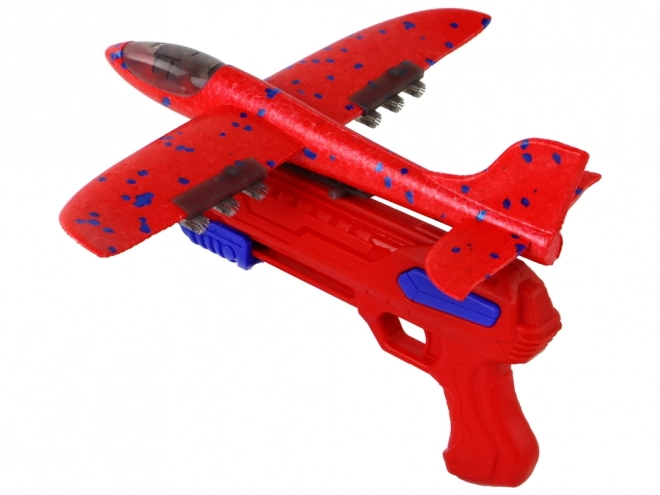 Bubble Plane Launcher Set - Red