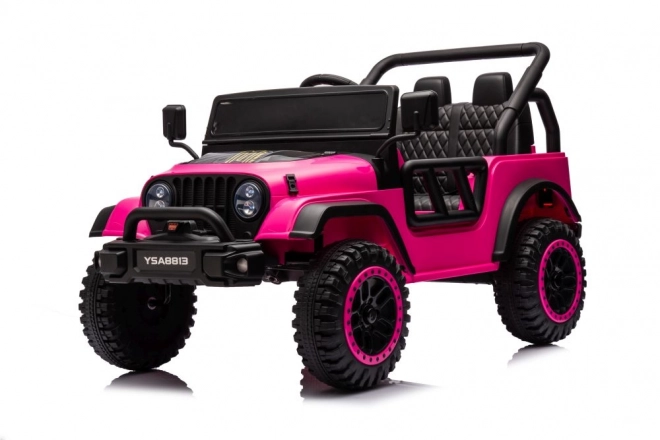 Pink 24V Electric Ride-On Car