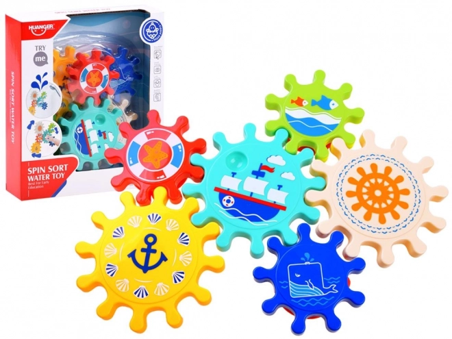 Colorful Water Play Gears