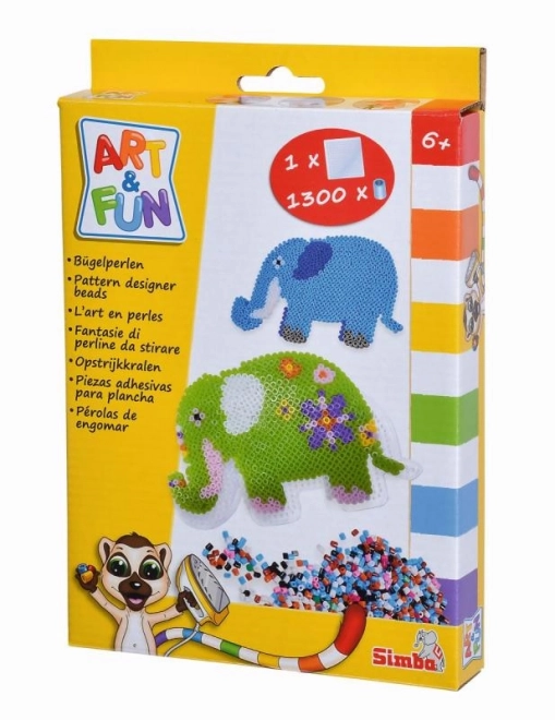 Animal Bead Ironing Set