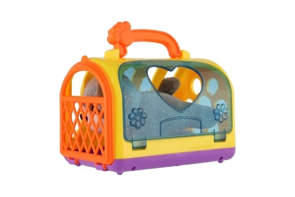 Doggy in a Transport Box with Accessories