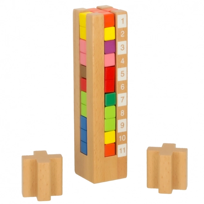 Colorful Wooden Montessori Building Blocks