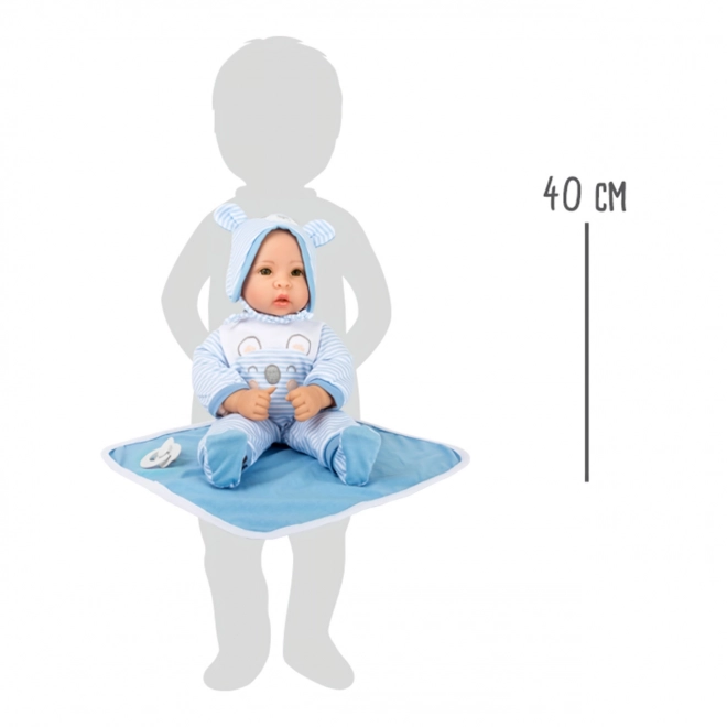 Small Foot Lucas baba puha testtel és kiegészítőkkel