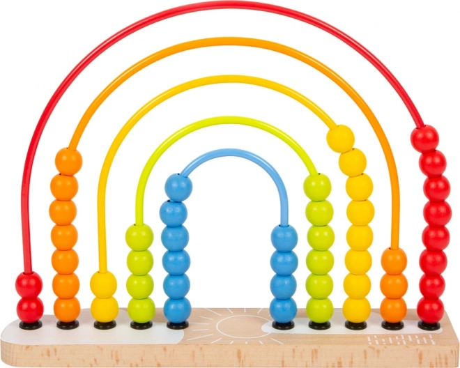 Small Foot Rainbow Bead Maze