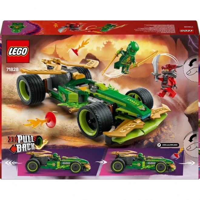 Lego Ninjago Auto da Corsa di Lloyd con Motore a Retrocarica