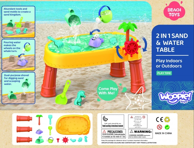 Pirate Ship Water and Sand Table by Woopie