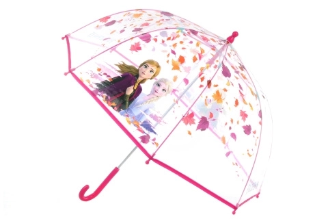 Frozen Transparent Manual Umbrella
