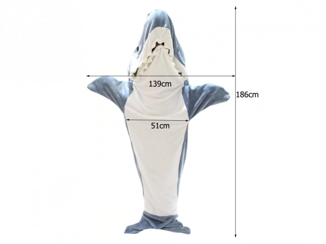 Shark Blanket Pajama Costume