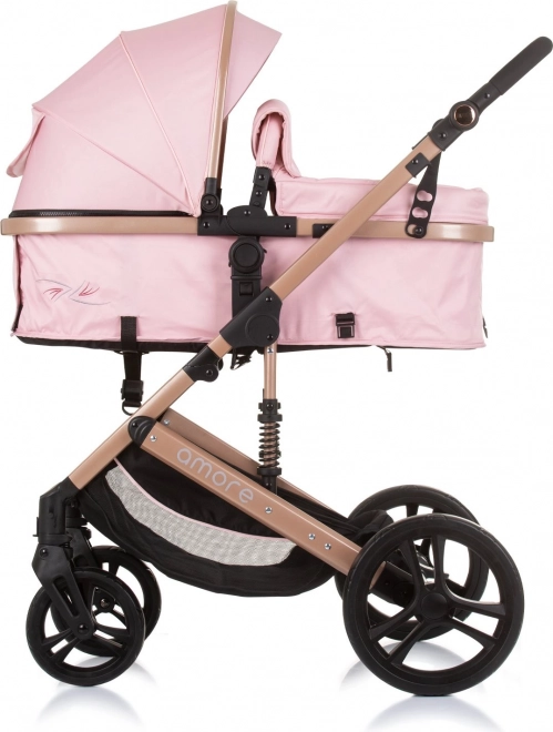 Chipolino stroller Amore 2-in-1 Jungle – Flamingo