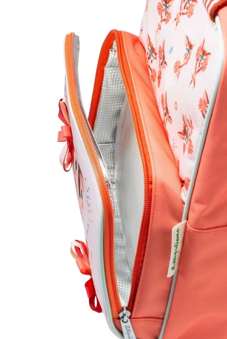 Children's Backpack with Snack Pocket - Deer Stella