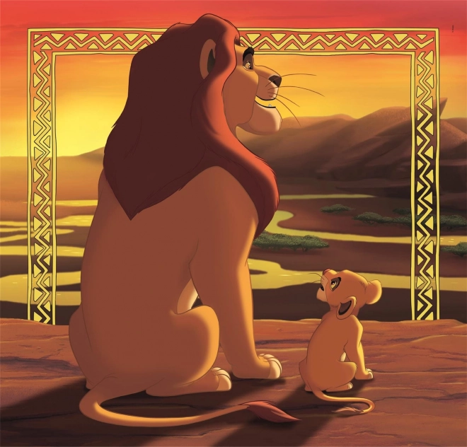 Clementoni Puzzle The Lion King Set of 3