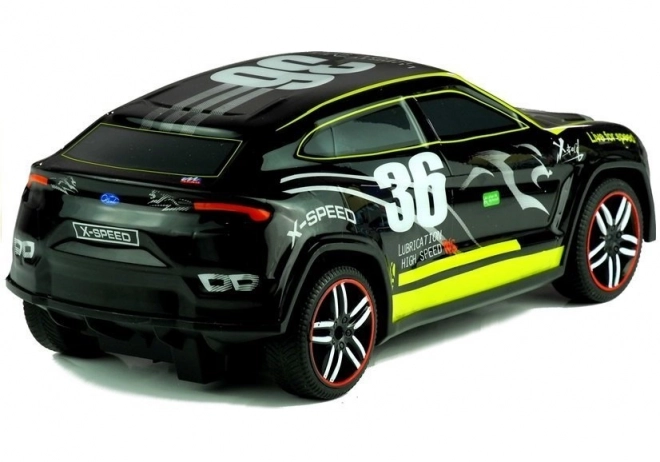 Remote Controlled Black Sports Car