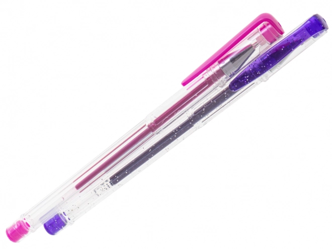 Kleurrijke glitter gelpennen - 50 stuks