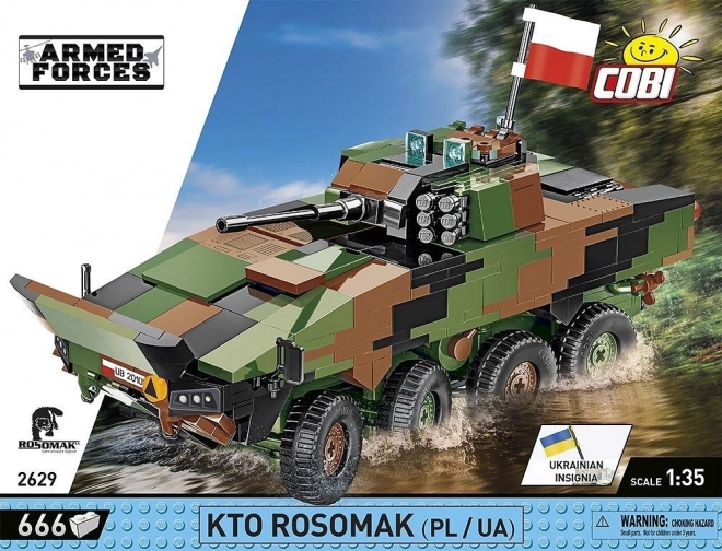 Rosomak Armored Vehicle Model Blocks