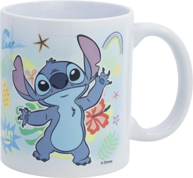 Ceramic Mug 325 ml with Stitch Design