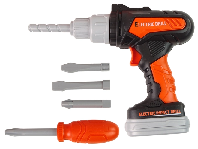 Drill with rotating bit