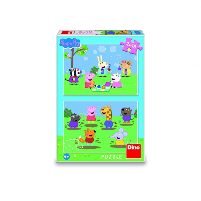 Dino Puzzle Peppa Pig and Friends