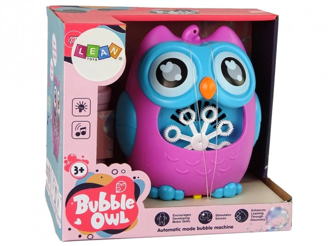 Bubble Maker Owl Sound Pink