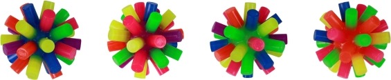 Vivid colors and attractive shape