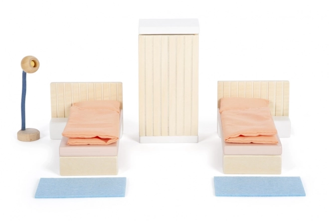 Small Foot Dollhouse with Furniture, Natural