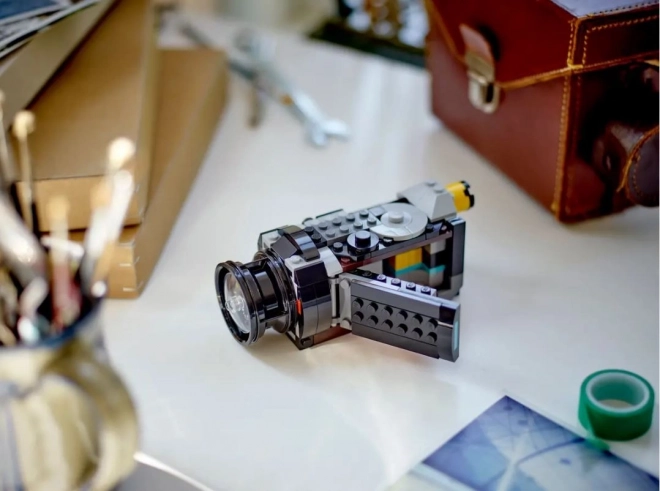 Retro Style Camera Building Set