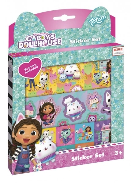 Gabby's Dollhouse Gift Box with Stickers