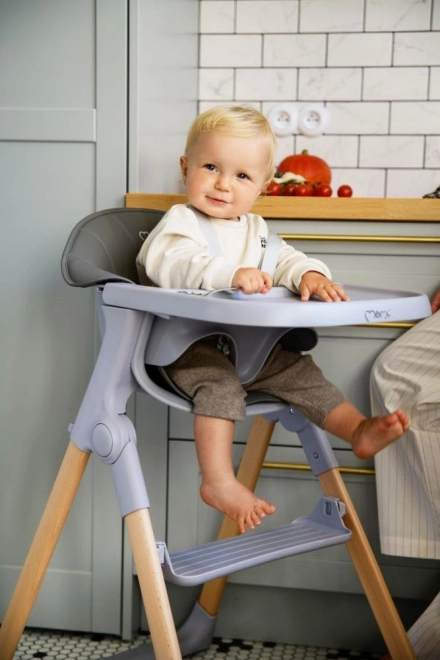 High Chair Momi Kala Gray