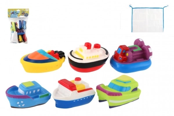 Rubber Bath Boats with Storage Net