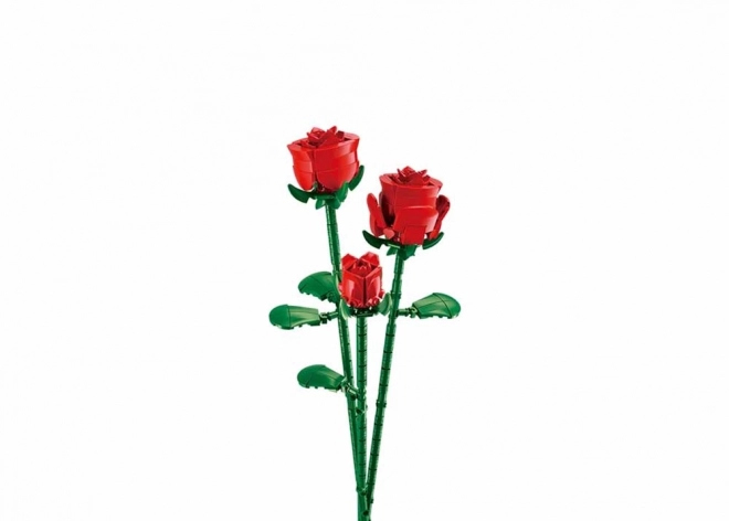 Sluban Red Rose in Vase