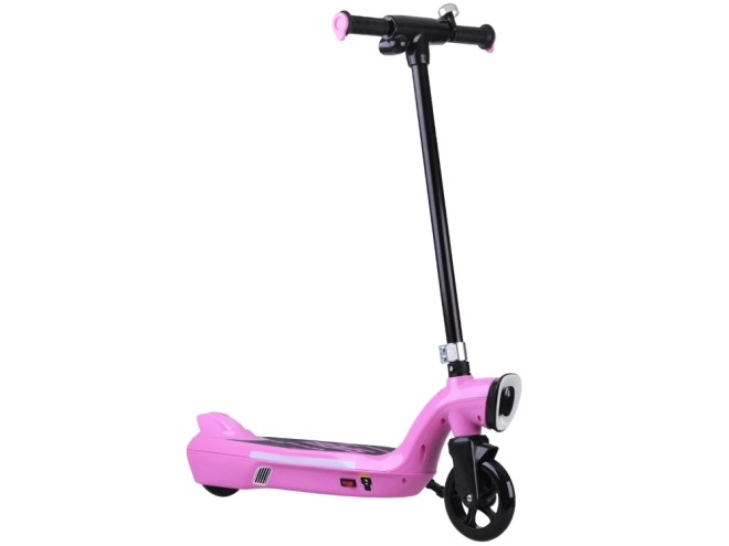 Electric Scooter with LED Lights – pink