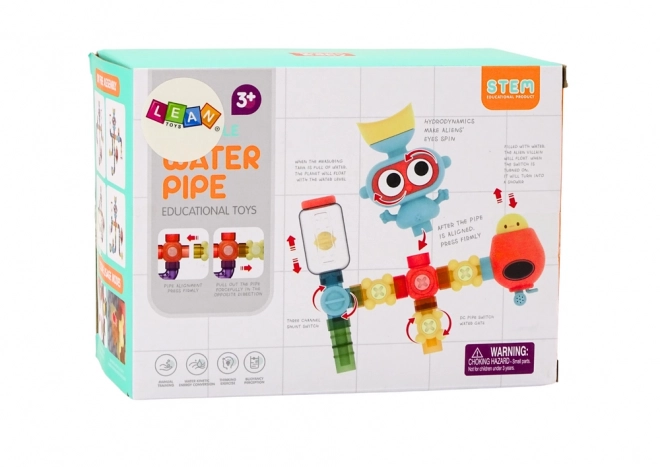 Interactive Educational Water Toy for Bath - Planet Character