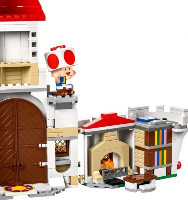 Battle with Roy at Peach's Castle LEGO Set