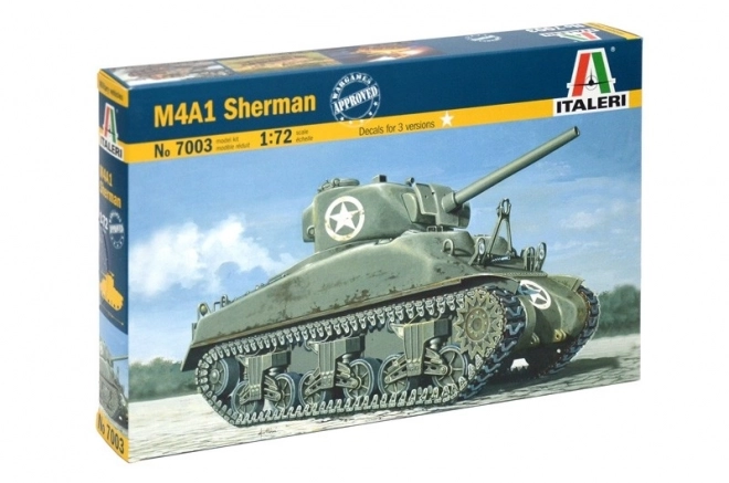 Plastic M4 Sherman Tank Model Kit