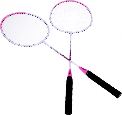 Komplet lehkých badmintonových raket s pouzdrem
