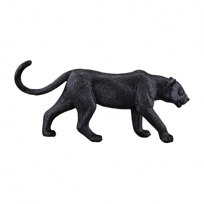 Realistic Black Panther Animal Figure