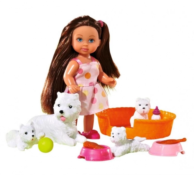 Doll Evička with Pets