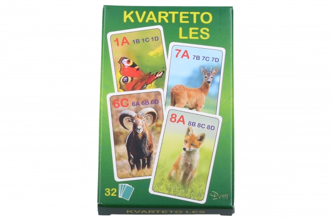 Quartet Forest Animal Card Game