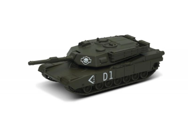 Tank with rotating turret