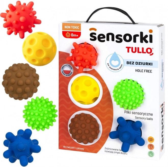 Sensory Balls Set - 5 Pieces