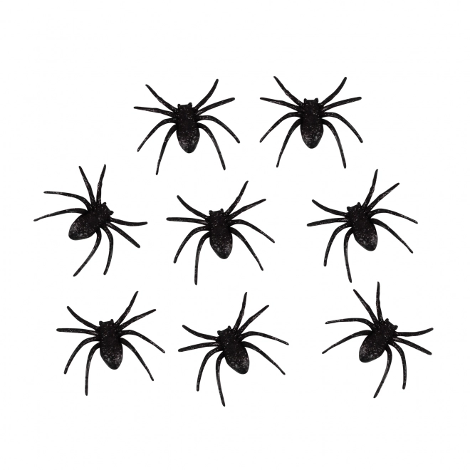 Halloween Sparkling Spider Decorations