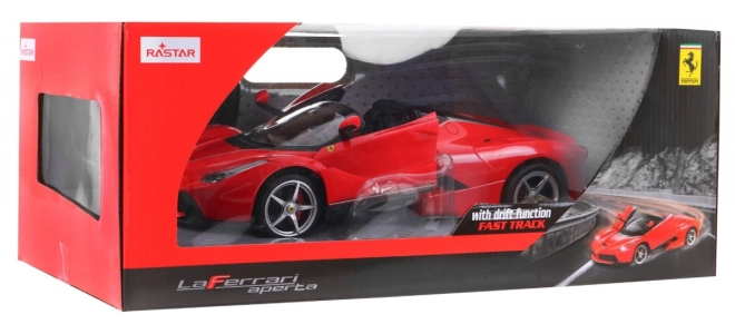Ferrari LaFerrari Aperta modello RASTAR 1:14 Auto a telecomando + telecomando 2,4 GHz – Rosso
