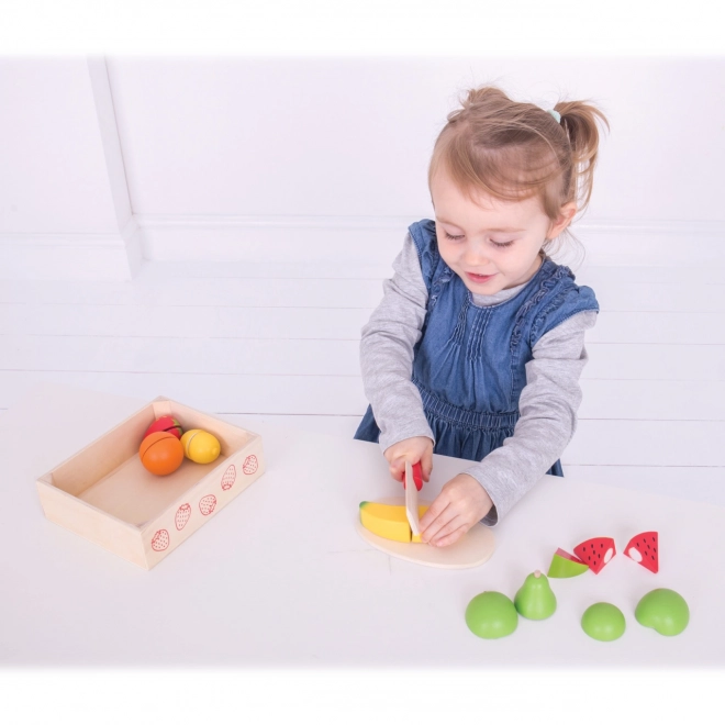 Bigjigs Toys Cutting Fruit Set