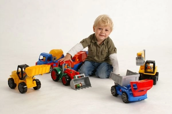 Colorful Toy Garbage Truck