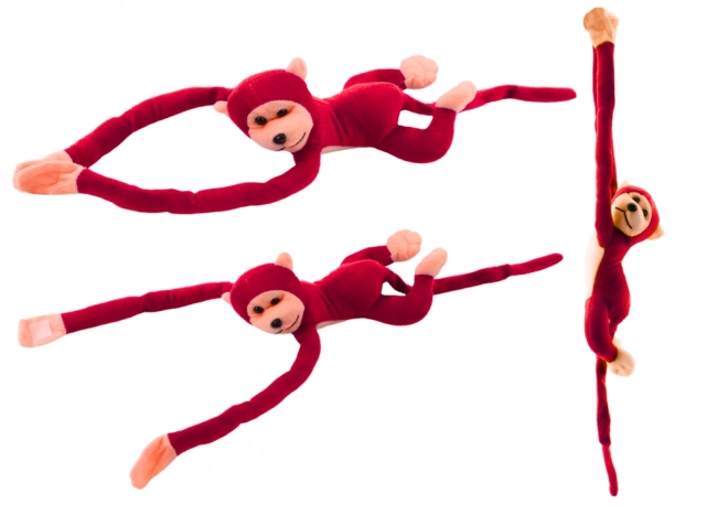 Plush Monkey with Sound Red 60 cm